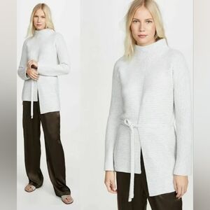 Vince Women's Wool & Cashmere Tie Front Tunic